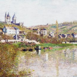 《维修尔山》克劳德·莫奈(Claude Monet)高清作品欣赏