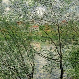 克劳德·莫奈(Claude Monet)高清作品:The Isle Grande-Jatte on the Siene