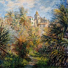 克劳德·莫奈(Claude Monet)高清作品:The Moreno Garden at Bordighera