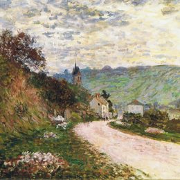 《维修尔路线》克劳德·莫奈(Claude Monet)高清作品欣赏