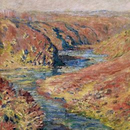 克劳德·莫奈(Claude Monet)高清作品:The Valley of Creuse at Fresselines