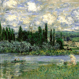 《维特尼》克劳德·莫奈(Claude Monet)高清作品欣赏