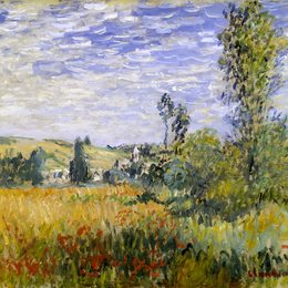《维特尼》克劳德·莫奈(Claude Monet)高清作品欣赏