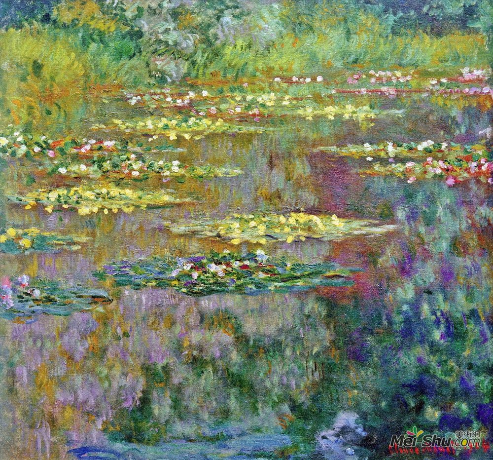 克劳德·莫奈(claude monet)高清作品《睡莲》