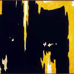 《1957年第1号》克莱佛·史提(Clyfford Still)高清作品欣赏