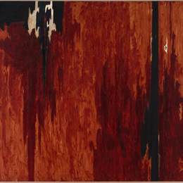 《无题》克莱佛·史提(Clyfford Still)高清作品欣赏