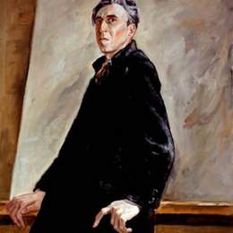 克莱佛·史提(Clyfford Still)高清作品:Self-Portrait (PH-382)