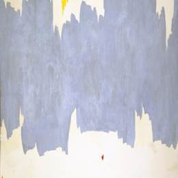 《无题》克莱佛·史提(Clyfford Still)高清作品欣赏