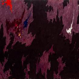 《无题》克莱佛·史提(Clyfford Still)高清作品欣赏