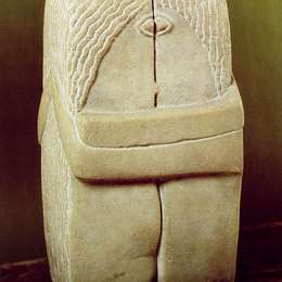 《吻》康斯坦丁·布朗库西(Constantin Brancusi)高清作品欣赏