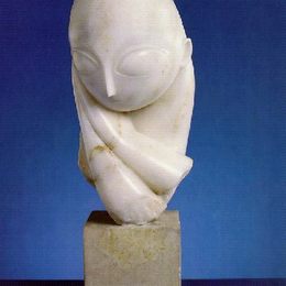 《躯干的年轻女孩》康斯坦丁·布朗库西(Constantin Brancusi)高清作品欣赏