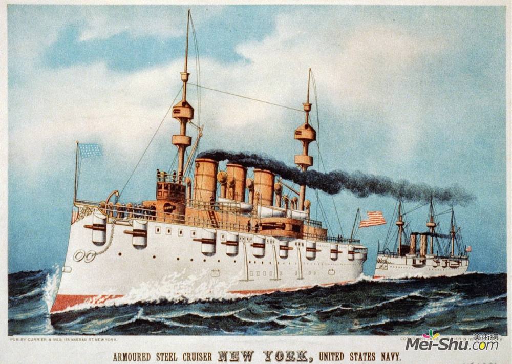 纽约号装甲巡洋舰图片