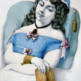 《美丽的梦想家》柯里尔与艾夫斯(Currier and Ives)高清作品欣赏