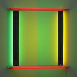 丹弗拉文(Dan Flavin)高清作品:Untitled (to Bob and Pat Rohm)