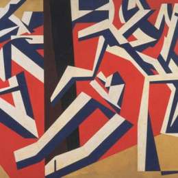 《泥浴》大卫·邦勃格(David Bomberg)高清作品欣赏