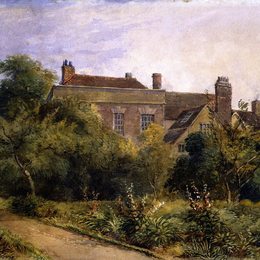 戴维·考克斯(David Cox)高清作品:Greenfield House, Harorne