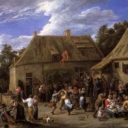 《乡村杂乱》戴维·特尼耶(David Teniers the Younger)高清作品欣赏