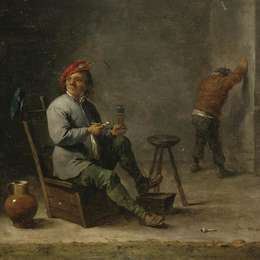 《吸烟者》戴维·特尼耶(David Teniers the Younger)高清作品欣赏