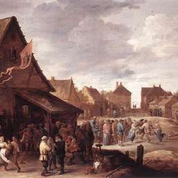 《乡村盛宴》戴维·特尼耶(David Teniers the Younger)高清作品欣赏