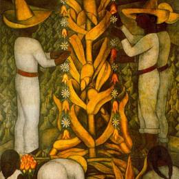 《玉米节》迭戈·里维拉(Diego Rivera)高清作品欣赏