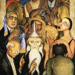 《有学问的人》迭戈·里维拉(Diego Rivera)高清作品欣赏