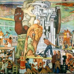 《泛美统一》迭戈·里维拉(Diego Rivera)高清作品欣赏