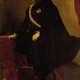 迭戈·德·席尔瓦·委拉斯开兹(Diego Velazquez)高清作品:Don Gaspde Guzman, Count of Olivares and Duke of San Lucla M