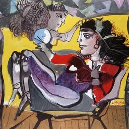《侧卧像》狄米特里斯·迈塔纳斯(Dimitris Mytaras)高清作品欣赏