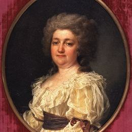 德米特里莱维茨基(Dmitry Levitzky)高清作品:Portrait of N. Y. Levitsky (wife of the artist)