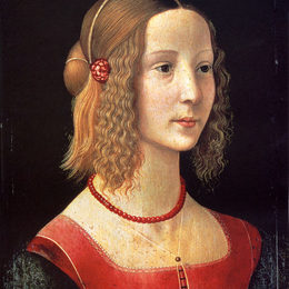 《女孩肖像》多梅尼科·基兰达约(Domenico Ghirlandaio)高清作品欣赏