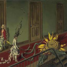 《小夜曲》多萝西娅·坦宁(Dorothea Tanning)高清作品欣赏