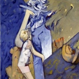 《蓝色妈妈》多萝西娅·坦宁(Dorothea Tanning)高清作品欣赏