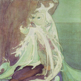 《画家。为哈德森迷失的小男孩》多萝西-拉斯罗普(Dorothy Lathrop)高清作品欣赏