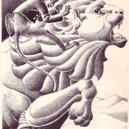 多萝西-拉斯罗普(Dorothy Lathrop)高清作品:Mr. Bumps and His Monkey by Walter de la Mare