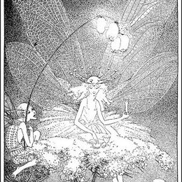 多萝西-拉斯罗普(Dorothy Lathrop)高清作品:Illustration for Down-Adown-Derry