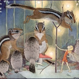 《仙女马戏团》多萝西-拉斯罗普(Dorothy Lathrop)高清作品欣赏