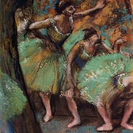 《舞者》埃德加·德加(Edgar Degas)高清作品欣赏