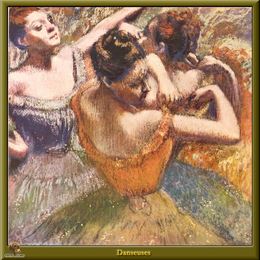 《舞者》埃德加·德加(Edgar Degas)高清作品欣赏