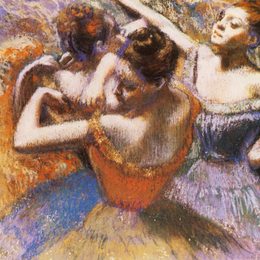 《舞者》埃德加·德加(Edgar Degas)高清作品欣赏