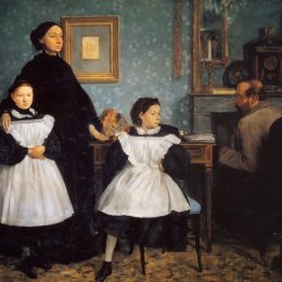 埃德加·德加(Edgar Degas)高清作品:The Belleli Family