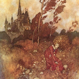 《风的故事》埃德蒙·杜拉克(Edmund Dulac)高清作品欣赏