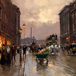 《协和和皇家街》爱德华·科尔特斯(Edouard Cortes)高清作品欣赏