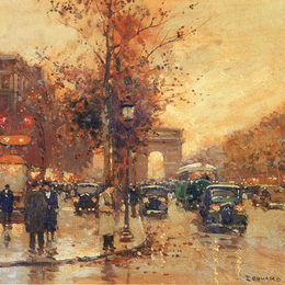 《地铁乔治五世》爱德华·科尔特斯(Edouard Cortes)高清作品欣赏