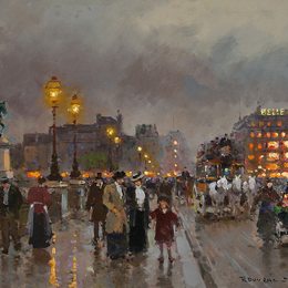 《新桥》爱德华·科尔特斯(Edouard Cortes)高清作品欣赏