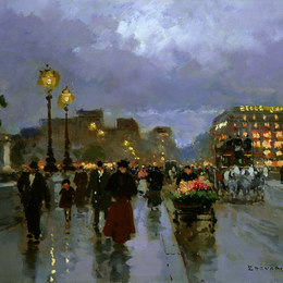 《新桥》爱德华·科尔特斯(Edouard Cortes)高清作品欣赏