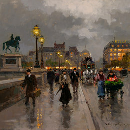《新桥》爱德华·科尔特斯(Edouard Cortes)高清作品欣赏