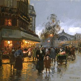 《北站》爱德华·科尔特斯(Edouard Cortes)高清作品欣赏