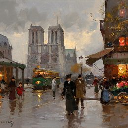 《巴黎圣母院》爱德华·科尔特斯(Edouard Cortes)高清作品欣赏