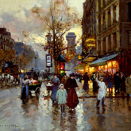 《圣但尼》爱德华·科尔特斯(Edouard Cortes)高清作品欣赏