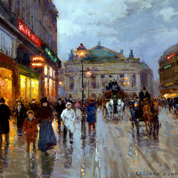 《歌剧院》爱德华·科尔特斯(Edouard Cortes)高清作品欣赏